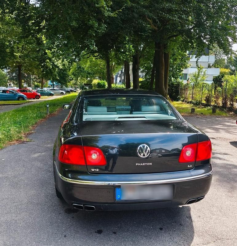 Schwarz Gebraucht 2005 VW Phaeton Limousine | 7.000 € - Bild 1/4