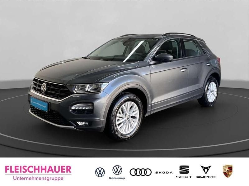 Grau Gebraucht 2021 VW T-Roc Style SUV | 17.980 € (Guter Preis) - Bild 1/4