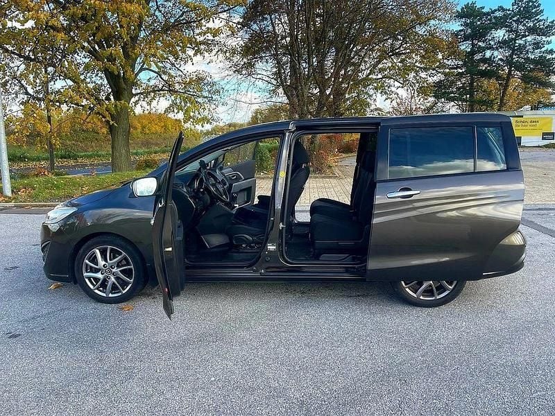Braun Gebraucht 2014 Mazda 5 Sports-Line Van / Kleinbus | 11.000 € (Teuer) - Bild 1/4