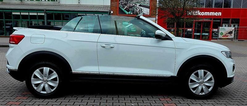Gebraucht VW T-Roc Cabriolet 150 PS (110 kW) 2021 Weiß Cabrio