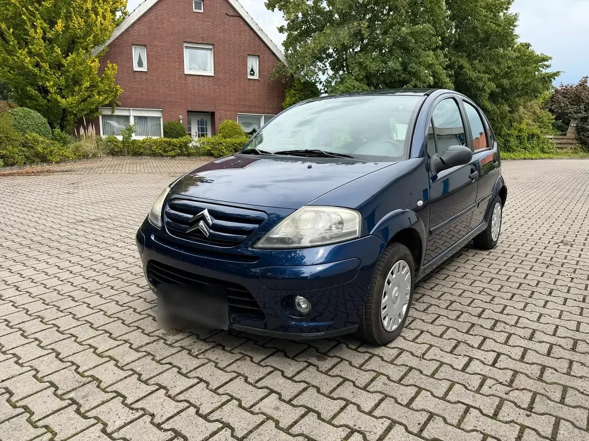 Gebraucht Citroën C3 88 PS (64 kW) 2008 Blau Kleinwagen