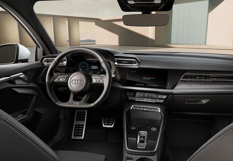 Ny Audi A3 S-Line 204 HK (150 kW) 2025 Hvid