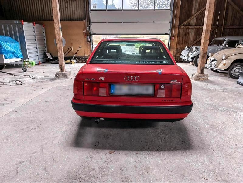 Gebraucht Audi 100 133 PS (97 kW) 1991 Rot Limousine