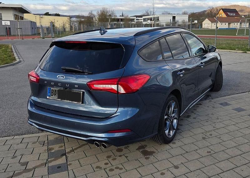 Gebraucht Ford Focus ST-Line 120 PS (88 kW) 2021 Blau Kombi