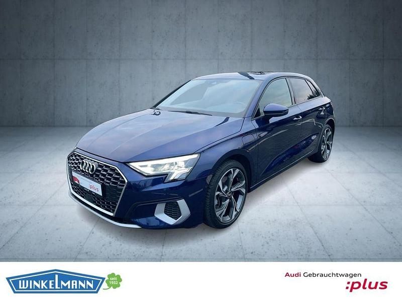 Blau Gebraucht 2022 Audi A3 Advanced Plus Limousine | 22.450 € (Fairer Preis) - Bild 1/4