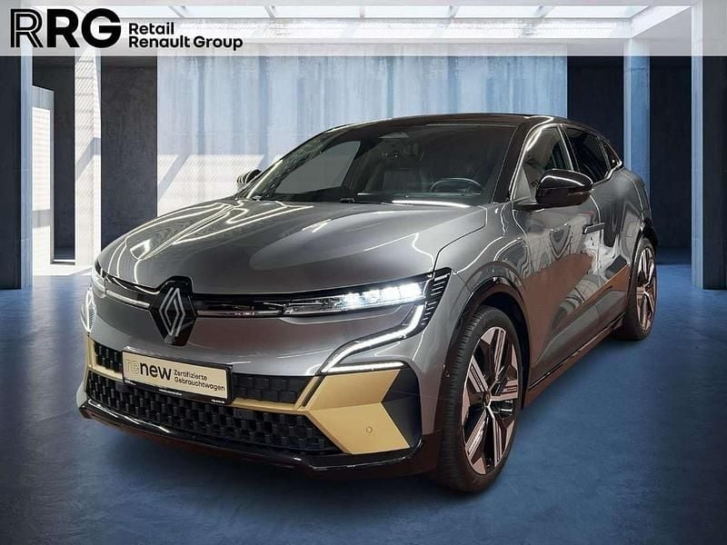 Grau kqg + schwarz gne Gebraucht 2023 Renault Megane E-Tech Iconic Kleinwagen | 26.900 € (Guter Preis) - Bild 1/3