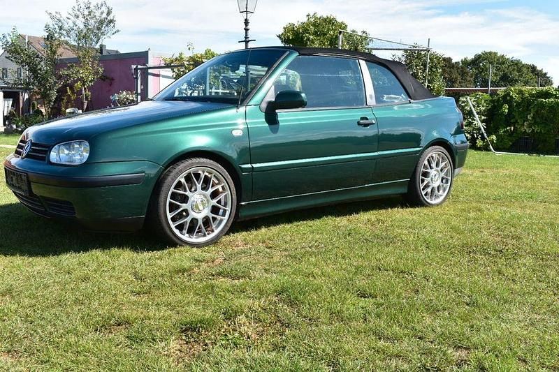 Gebraucht VW Golf Cabriolet 116 PS (85 kW) 1998 Grün Cabrio