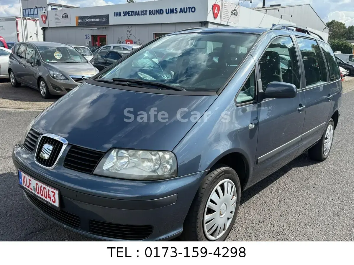 Gebraucht Seat Alhambra Reference 116 PS (85 kW) 2005 Blau Van / Kleinbus