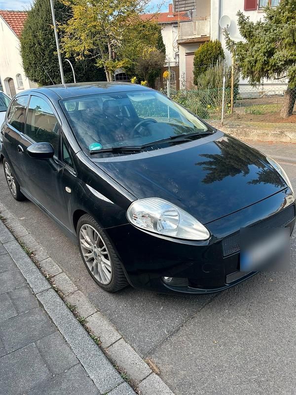 Gebraucht Fiat Punto 90 PS (66 kW) 2007 Schwarz Kleinwagen