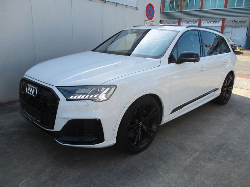 Gletscherweiß metallic Gebraucht 2020 Audi SQ7 Sport SUV | 59.670 € (Fairer Preis) - Bild 1/4
