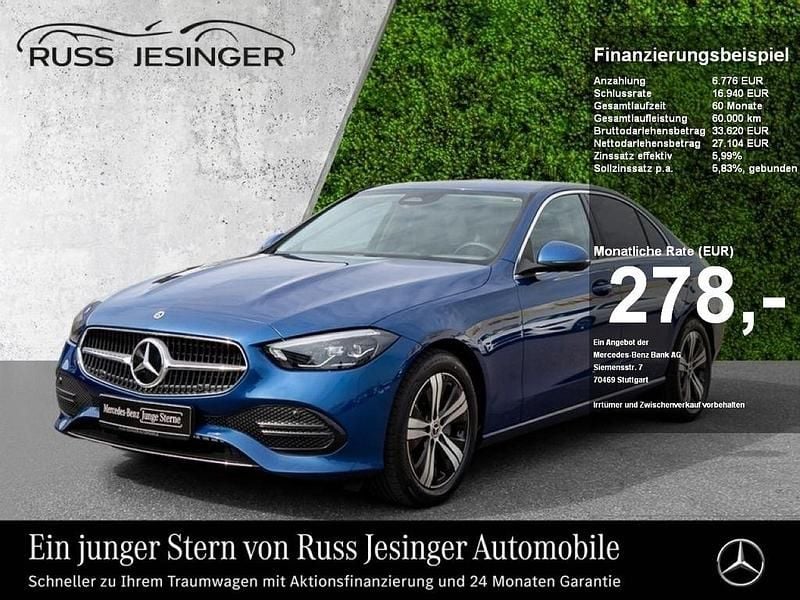 Gebraucht Mercedes C180 Avantgarde 170 PS (125 kW) 2024 Blau Limousine