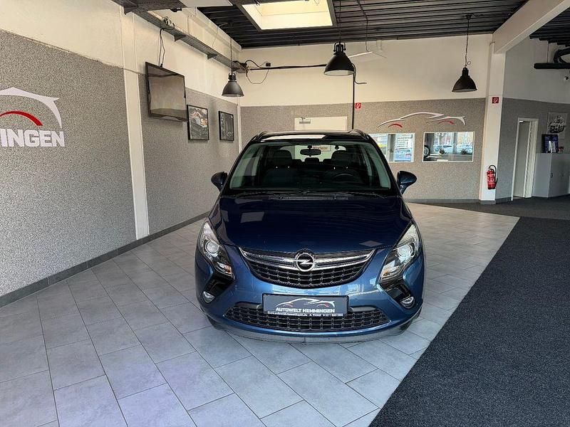 Gebraucht Opel Zafira Tourer drive 120 PS (88 kW) 2016 Nacht blau met Van / Kleinbus