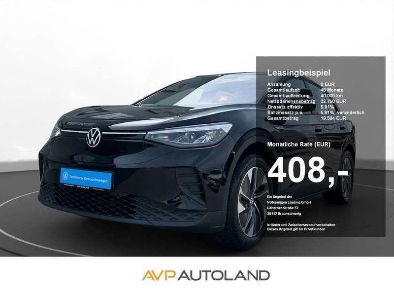 Schwarz Gebraucht 2023 VW ID.4 Pro Performance SUV | 32.750 € (Superpreis) - Bild 1/4