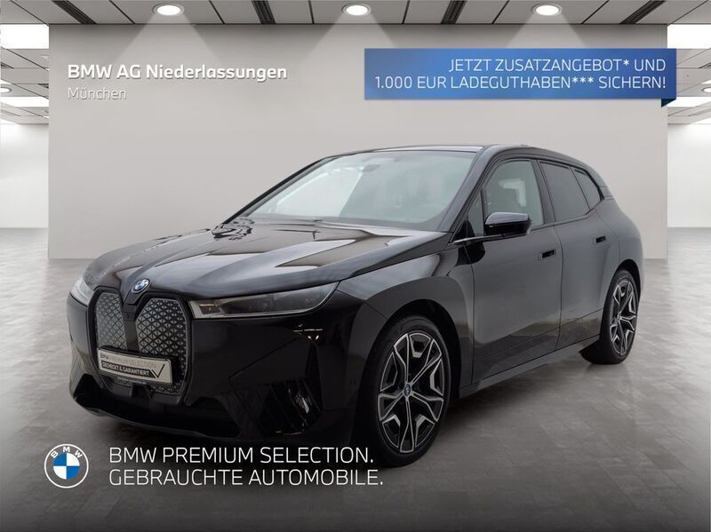 Schwarz Gebraucht 2024 BMW iX Sport Line SUV | 75.906 € (Etwas zu teuer) - Bild 1/2