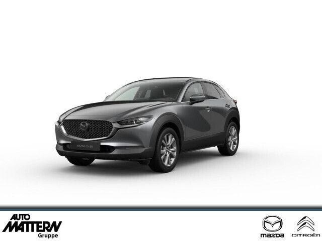 Matrix grau Gebraucht 2023 Mazda CX-30 Exclusive-Line SUV | 31.190 € (Teuer) - Bild 1/4