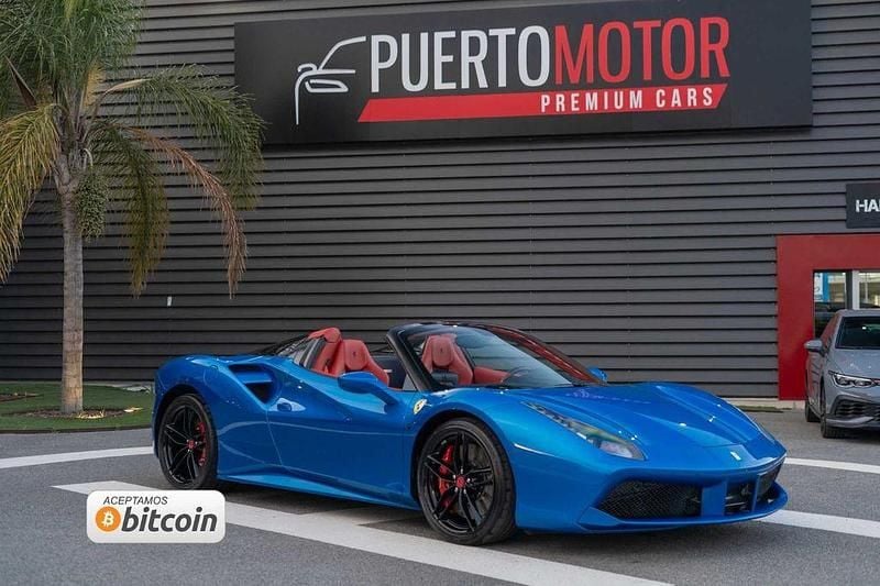 Gebraucht Ferrari 488 670 PS (492 kW) 2017 Blau Cabrio
