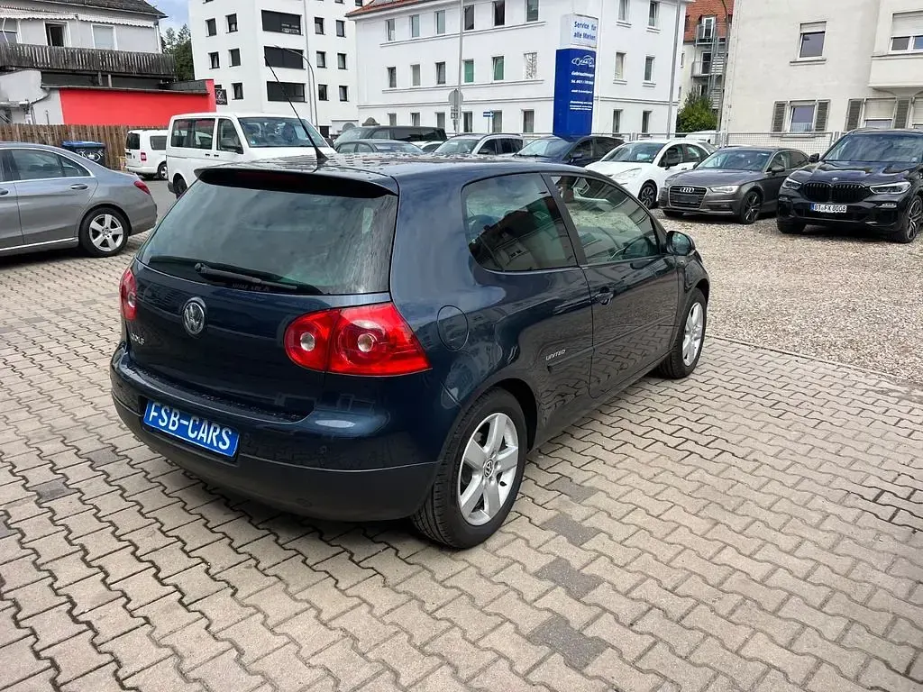 Gebraucht VW Golf V United 80 PS (58 kW) 2007 Blau Limousine