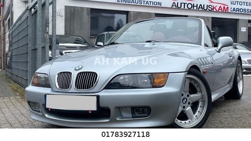 Silber Gebraucht 1997 BMW Z3 Sport Line Cabrio | 6.999 € (Teuer) - Bild 1/4