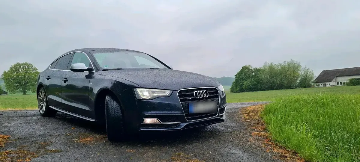 Gebraucht Audi A5 S-Line 245 PS (180 kW) 2014 Blau Coupé