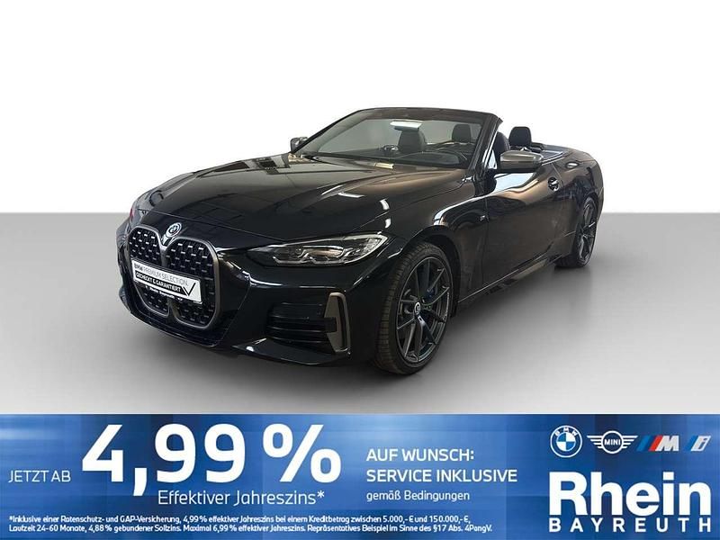 Black sapphire met. Gebraucht 2022 BMW 440 Cabrio | 54.520 € (Fairer Preis) - Bild 1/4