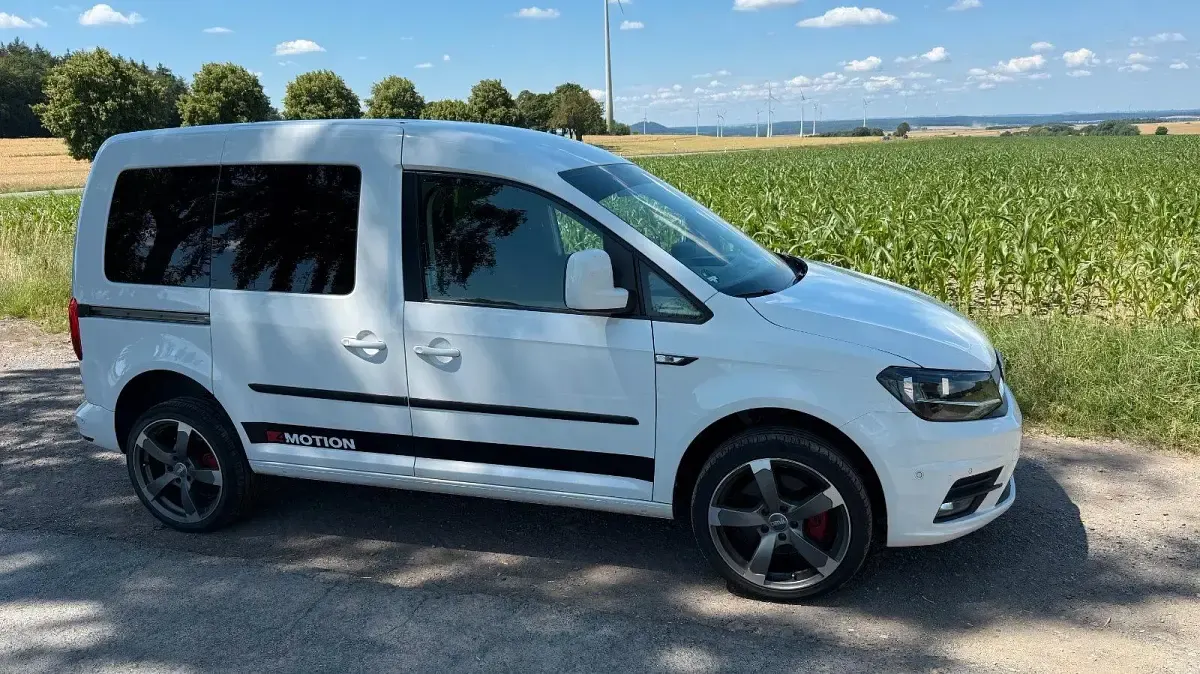 Gebraucht VW Caddy 170 PS (125 kW) 2017 Weiß Van / Kleinbus