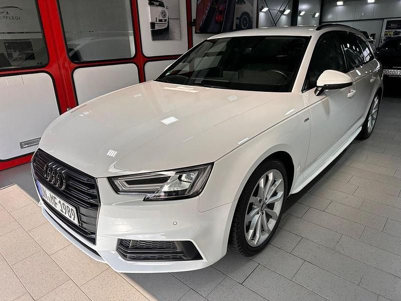 Weiß Gebraucht 2018 Audi A4 S-Line Kombi | 22.100 € (Fairer Preis) - Bild 1/4