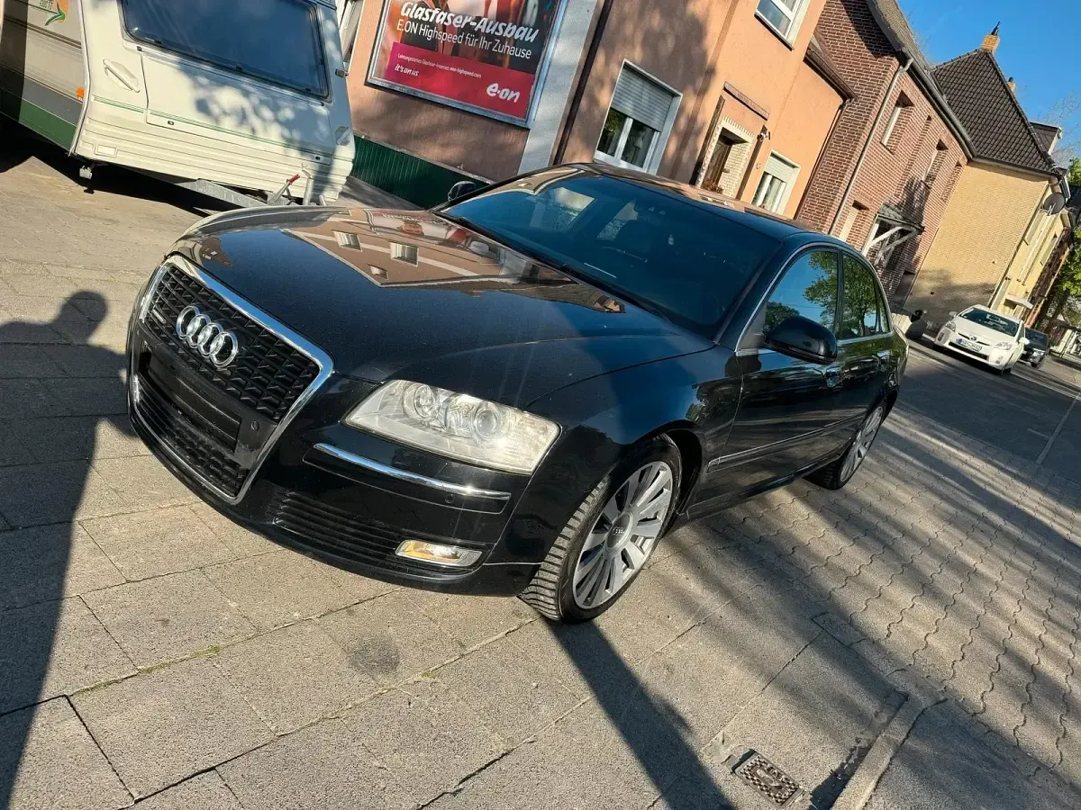 Brugt Audi A8 232 HK (170 kW) 2008 Sort Sedan