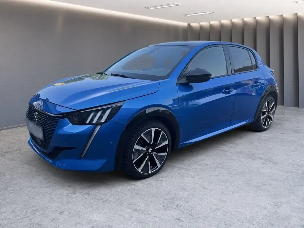 Gebraucht Peugeot e-208 GT 100 kW (136 PS) 2020 Blau Kleinwagen