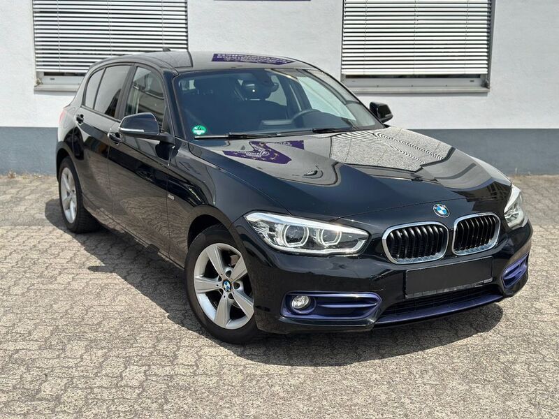 Schwarz Gebraucht 2016 BMW 118 Efficient Dynamics Kleinwagen | 11.750 € (Fairer Preis) - Bild 1/4
