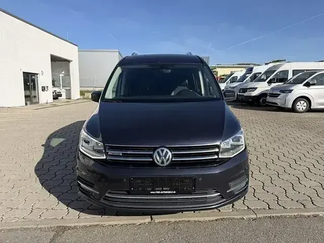 Gebraucht VW Caddy Maxi Highline 150 PS (110 kW) 2017 Blau Van / Kleinbus
