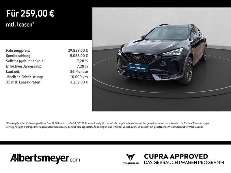 Gebraucht Cupra Formentor 150 PS (110 kW) 2024 Schwarz SUV