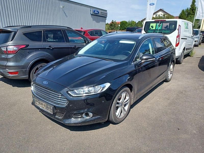 Schwarz Gebraucht 2018 Ford Mondeo Titanium Kombi | 13.990 € (Fairer Preis) - Bild 1/4