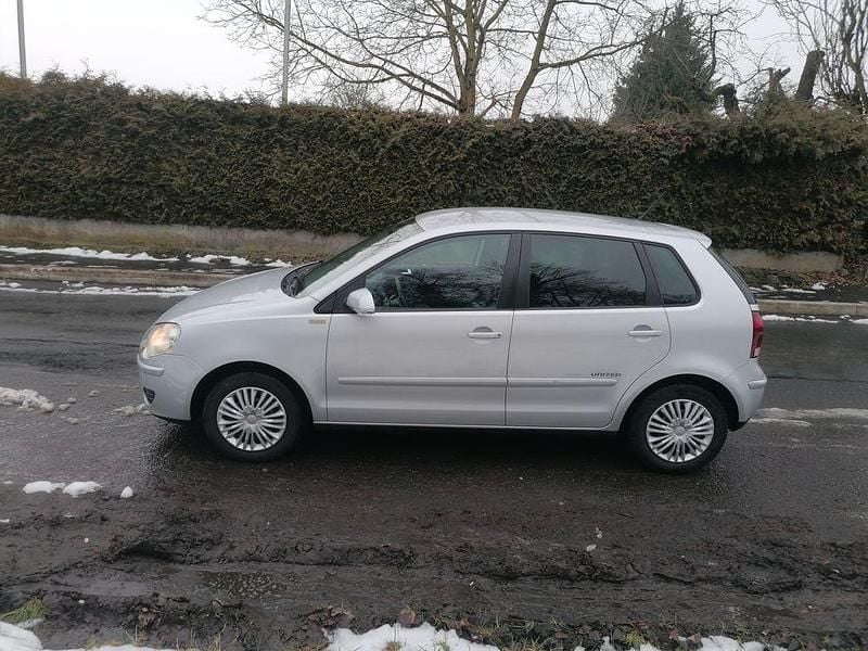 Gebraucht VW Polo United 69 PS (50 kW) 2008 Silber Kleinwagen