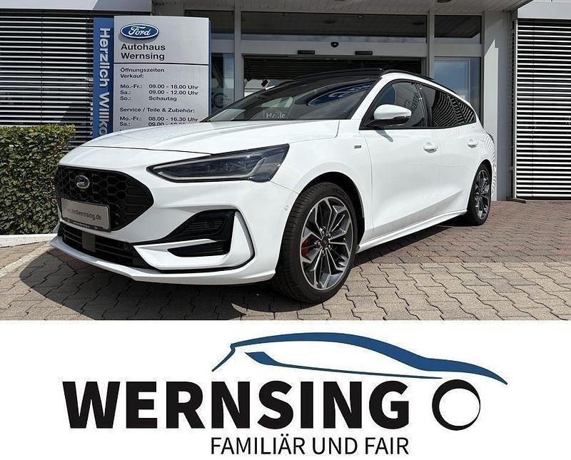Gebraucht Ford Focus ST-Line X 155 PS (114 kW) 2022 Frost weiß Kombi
