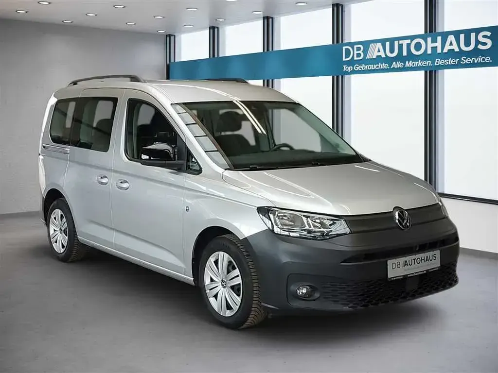 Gebraucht VW Caddy 122 PS (89 kW) 2022 Silber Van / Kleinbus