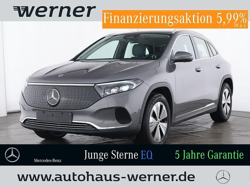 Lack mountaingrau (metallic) Gebraucht 2024 Mercedes EQA300 Advanced SUV | 32.923 € (Guter Preis) - Bild 1/4