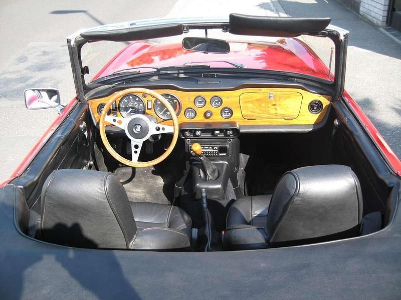 Gebraucht Triumph TR6 95 PS (69 kW) 1971 Rot Cabrio