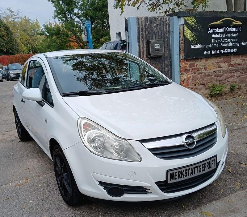 Weiß Gebraucht 2008 Opel Corsa Basis Kleinwagen | 2.299 € (Fairer Preis) - Bild 1/4