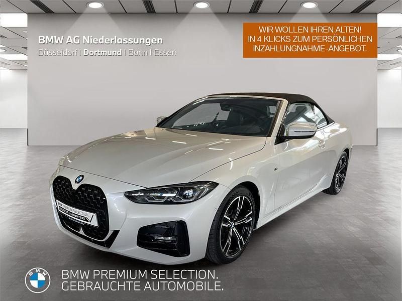 Weiß Gebraucht 2021 BMW 420 Shadowline Cabrio | 36.999 € (Fairer Preis) - Bild 1/4