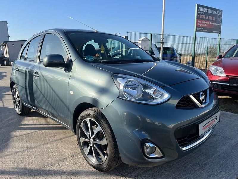 Gebraucht Nissan Micra Acenta 98 PS (72 kW) 2016 Grün Kleinwagen