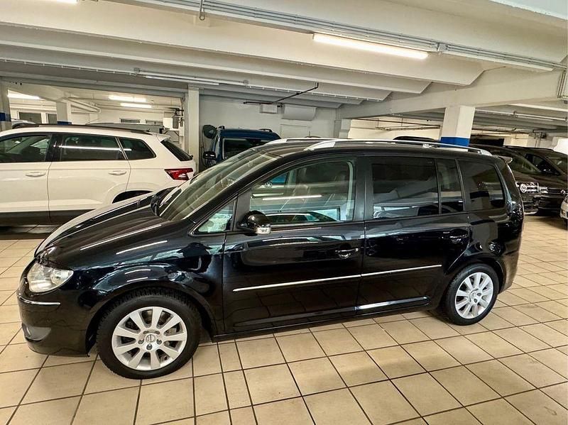 Gebraucht VW Touran Highline 170 PS (125 kW) 2007 Schwarz Van / Kleinbus