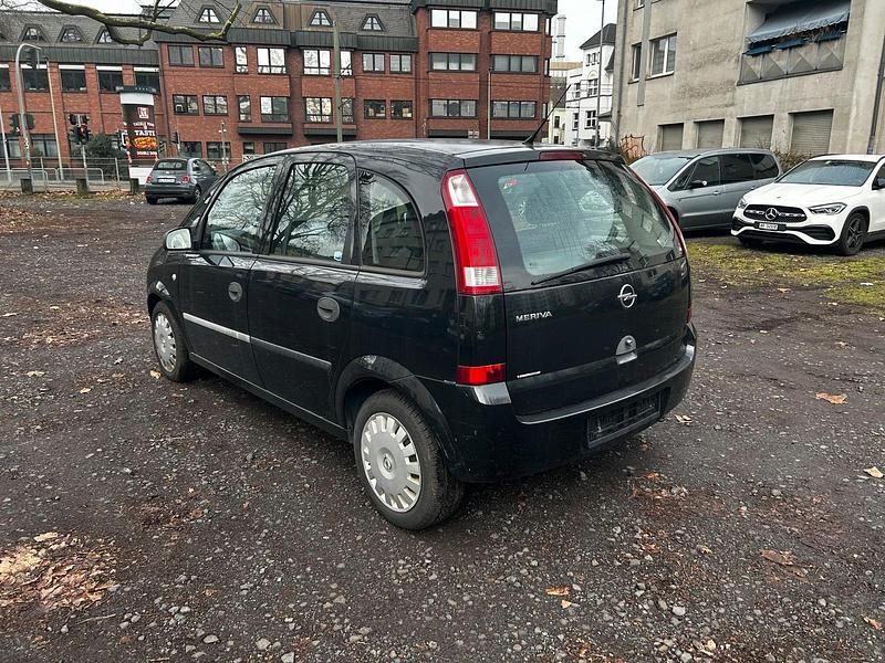 Gebraucht Opel Meriva 101 PS (74 kW) 2003 Schwarz Van / Kleinbus