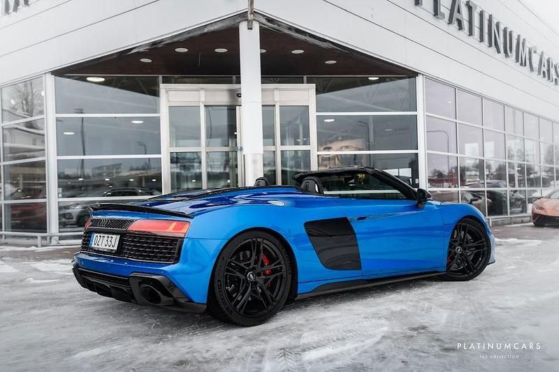 Gebraucht Audi R8 Spyder Performance 620 PS (456 kW) 2019 Blau Cabrio