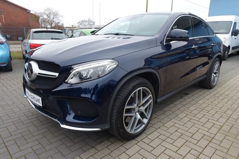 Blau Gebraucht 2016 Mercedes GLE400 AMG Coupé | 29.999 € (Guter Preis) - Bild 1/4