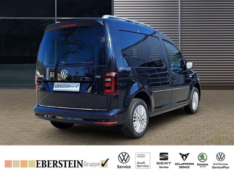 Gebraucht VW Caddy Highline 125 PS (91 kW) 2016 Schwarz Van / Kleinbus