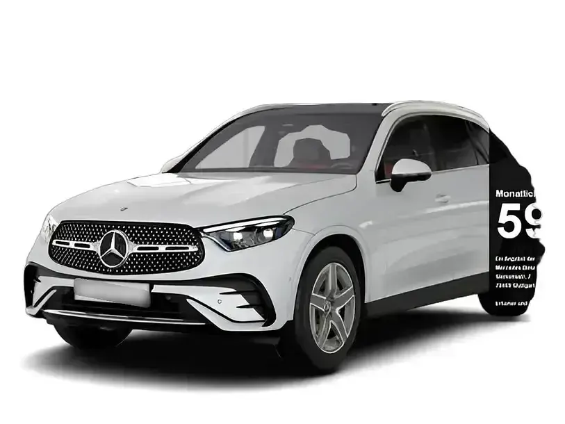 Używany Mercedes GLC400d AMG 2023 Biały SUV