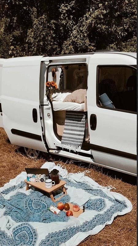 Gebraucht Fiat Doblò 70 PS (51 kW) 2018 Weiß Van / Kleinbus