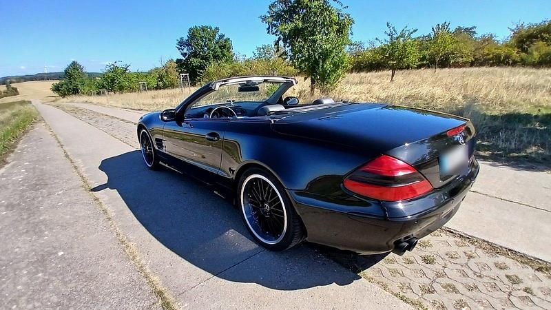 Gebraucht Mercedes SL500 306 PS (225 kW) 2002 Schwarz Cabrio