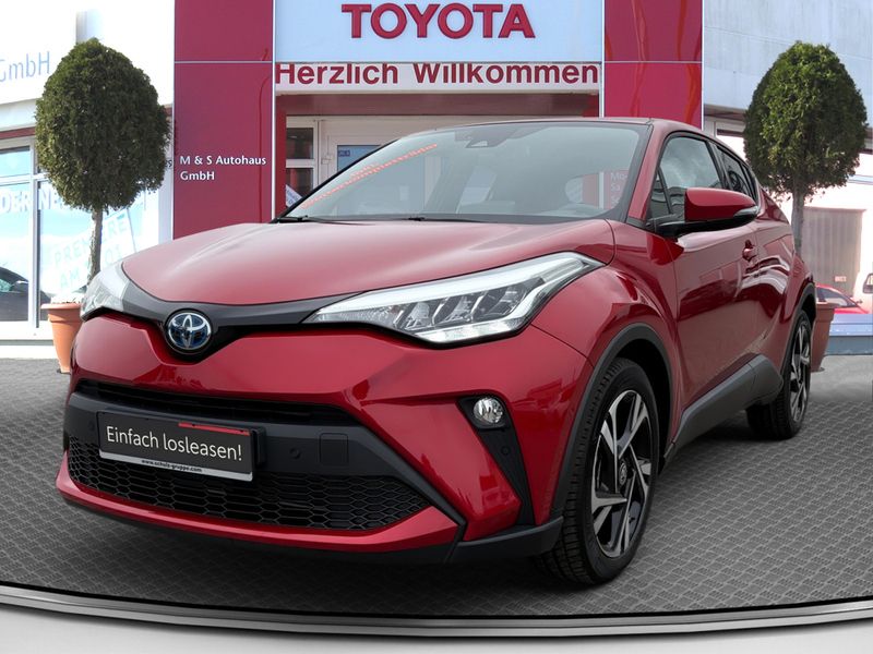 Karminarot metallic Gebraucht 2023 Toyota C-HR Team SUV | 31.500 € (Etwas zu teuer) - Bild 1/4