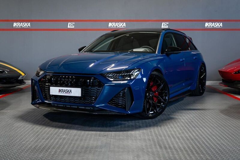 Blau Gebraucht 2023 Audi RS6 Sport Limousine | 154.950 € (Fairer Preis) - Bild 1/4